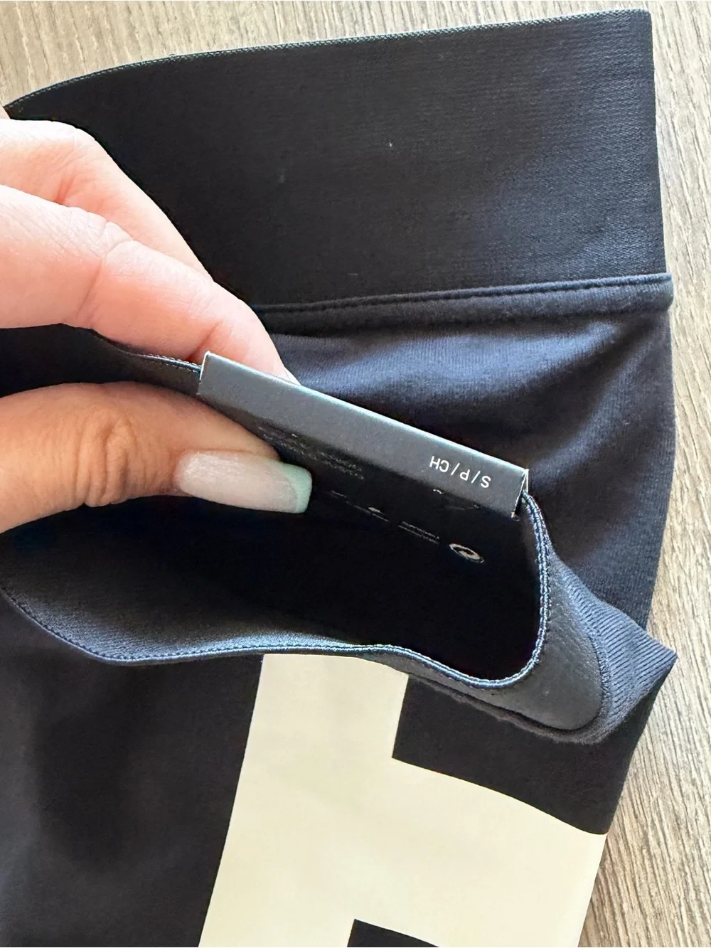 New Black Leggings with White Logo just do it